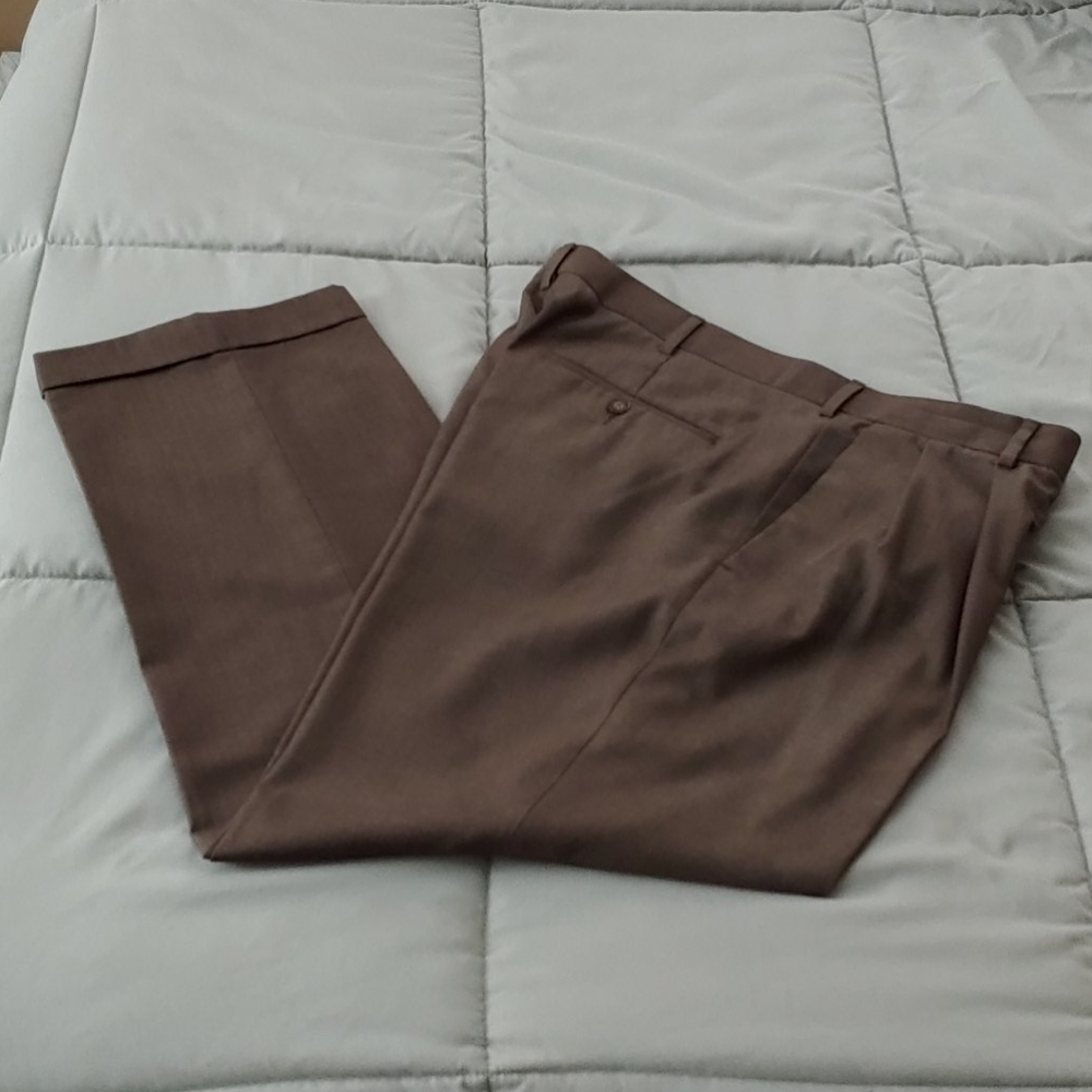 Axist Dark Brown Men's Dress Pants